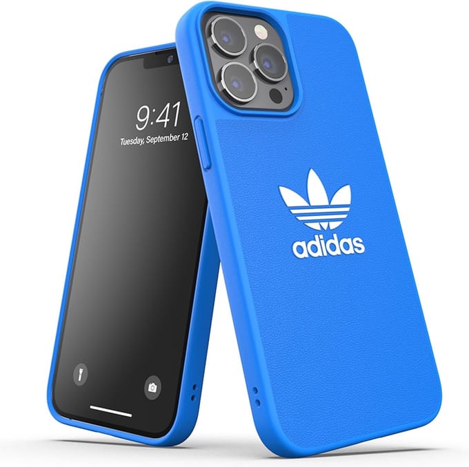 Adidas - Moulded Case iPhone 13 Pro Max | blauw/wit