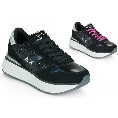 Lage Sneakers Sun68 Big Stargirl Glitter