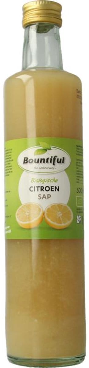Bountiful Citroensap Bio (500 ml)