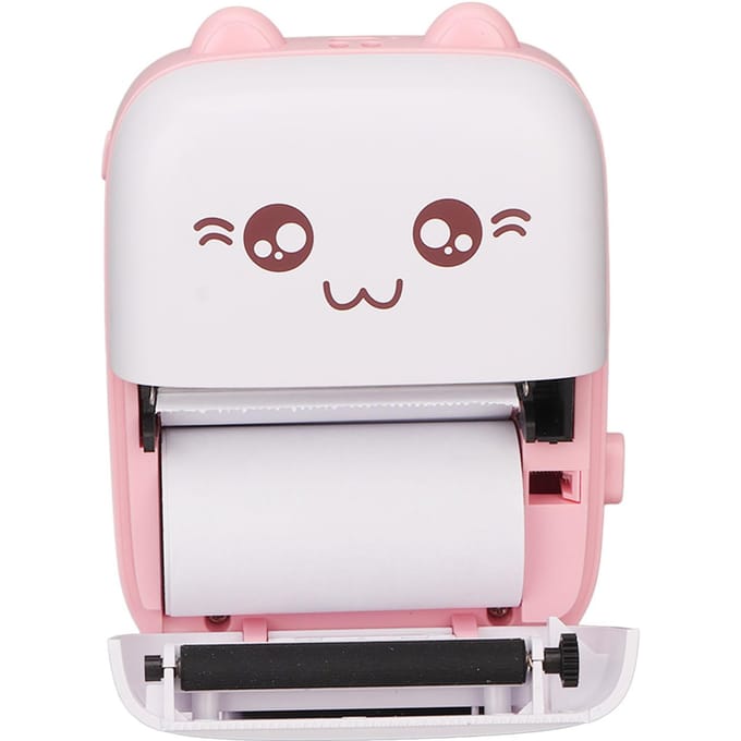 Mini Printer Draagbaar Zakformaat Mini Draadloos Zelfklevende Thermische Printer voor Foto Afbeelding Kantoor