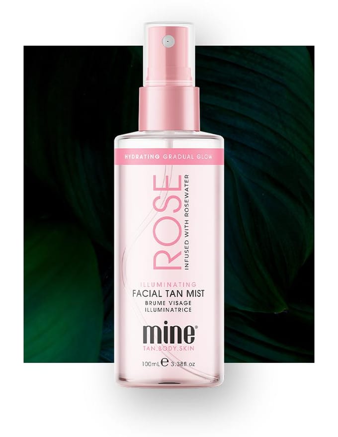 MineTan Rose Water Face Tan 100 ml - Samoopalacz do twarzy