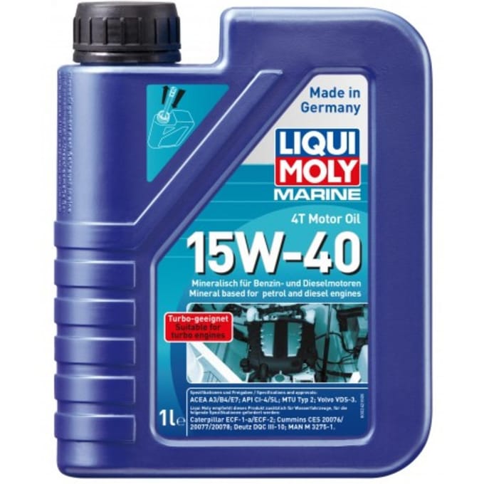 Liqui Moly Marine 4T Motorolie 15W-40 5 liter
