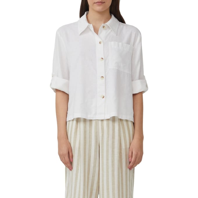 s.Oliver Blouses White Größe: 44 | Business hemden Outlet | Damen | Weiß