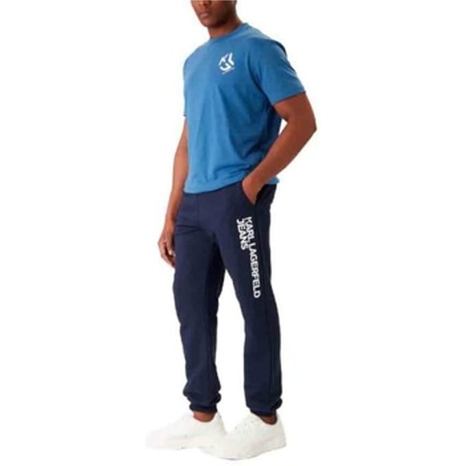 Chino Broek Karl Lagerfeld Klj Text Logo Slim Sweatpa