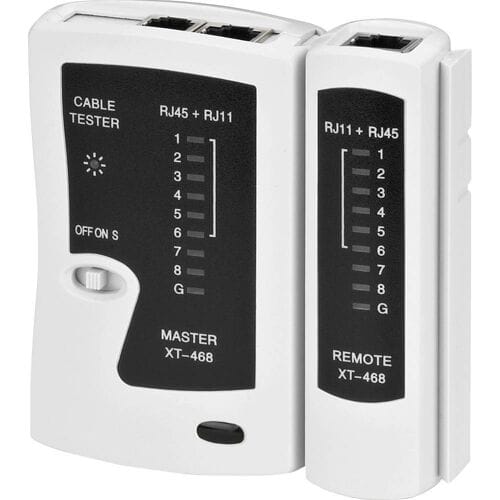 Monacor 0292070 CAT-1TEST Leidingsmeter Meetbereik: Netwerk