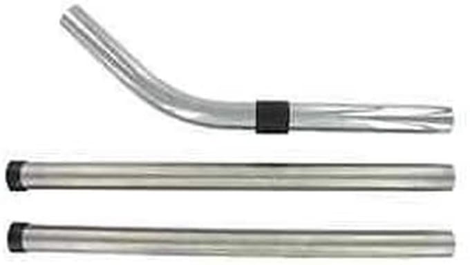 Verlengbuis Set - Stofzuigerbuis Zuigbuis - Stofzuigen - 32mm Diameter - 3 Stuks - Grijs