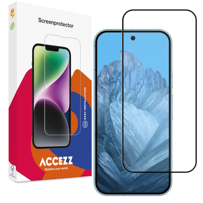Accezz Screen Protector - Geschikt voor Google Pixel 10 / 10 Pro / 11 / 9 / 9 Pro / 11 Pro - Gehard Glass Full Cover