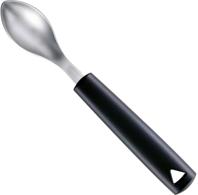Triangle Quenelle Lepel 6 cm – Roestvrij Staal – Ergonomisch – Vaatwasserbestendig
