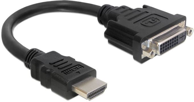 Delock - HDMI naar DVI Verloopstekker