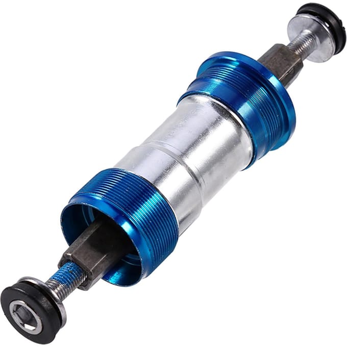 Boîtier de Pédalier en Aluminium Roulement Inférieur Vélo Boîtier de Pédalier Central Vis Étanche Vélo Boîtier de Pédalier 68*(120mm)