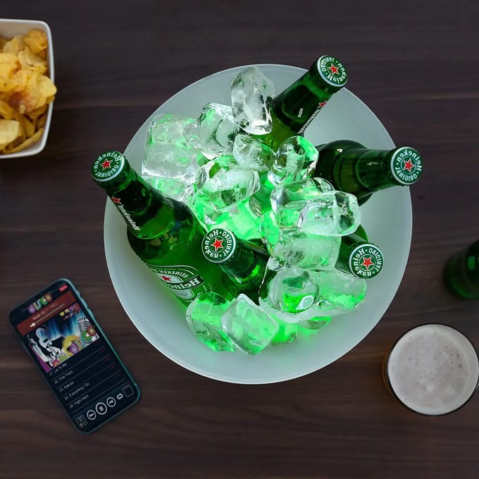 LED ijsblokjesbakje InnovaGoods Sonice