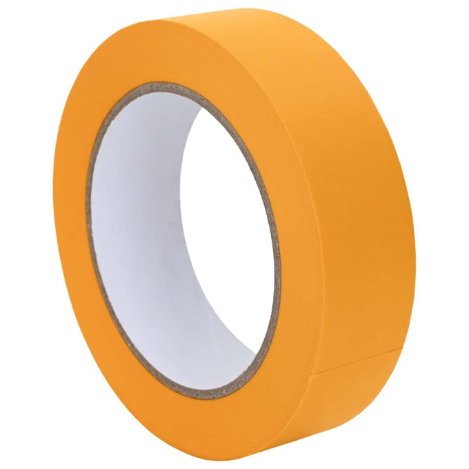 vidaXL Verf Maskertapes 24 st Geel 30mm x 50m Papier