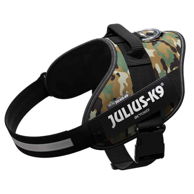 Maat 2: borstomvang 71 - 96 cm - JULIUS-K9 IDC®-Powertuigje Camouflage