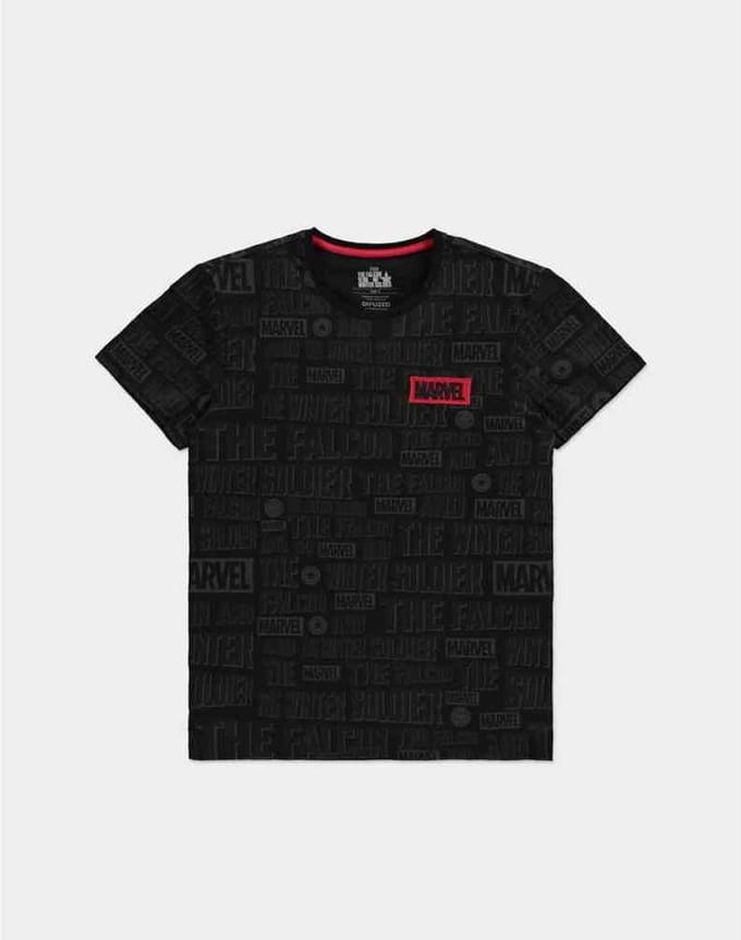Marvel Falcon The Winter Soldier AOP Mens Tshirt L