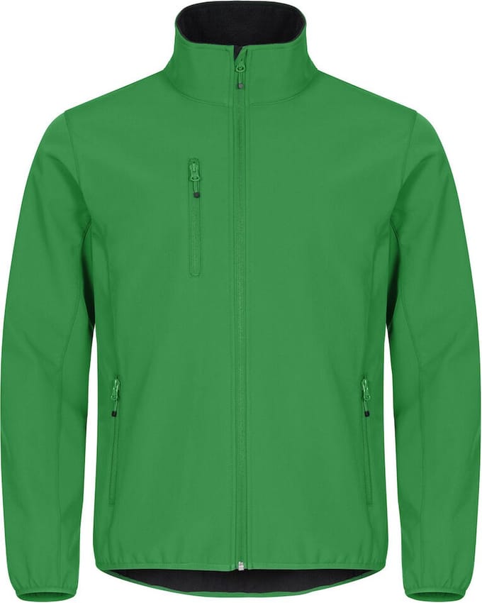 Clique Basic Softshell Jas Heren Appelgroen maat XS