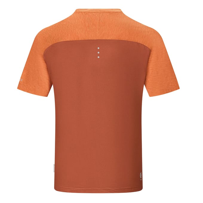 Dare 2B Heren Power Up T-Shirt (Gebrande sinaasappel)