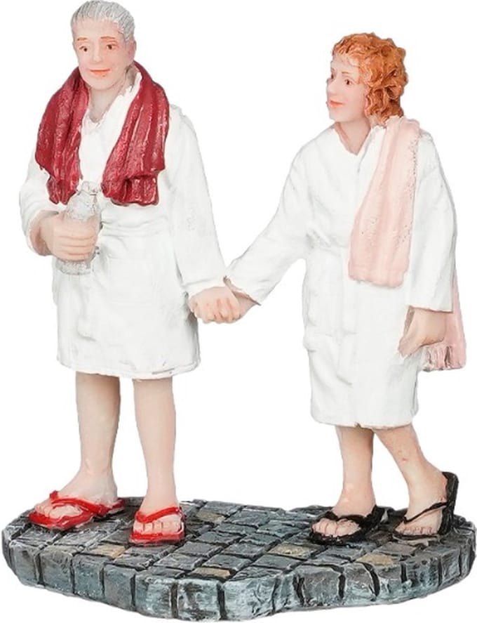 Luville - People Visiting the Sauna