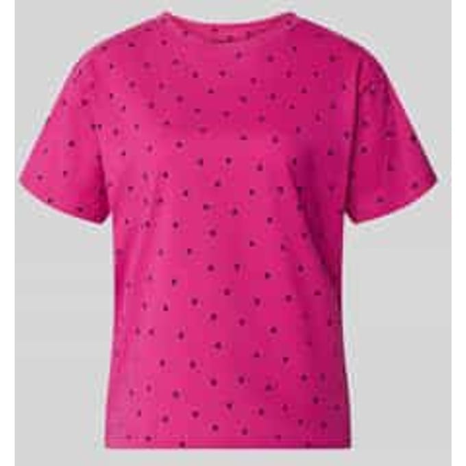 Pyjamabovendeel met ronde hals