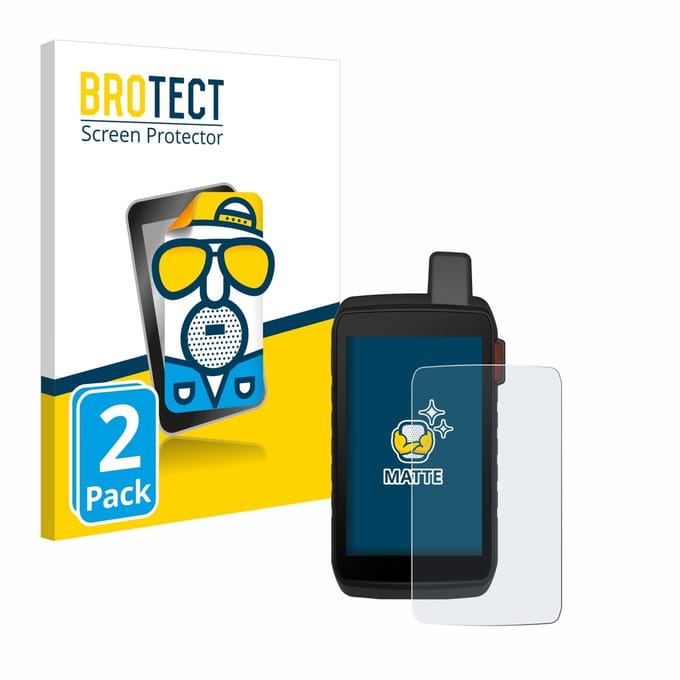 BROTECT - Screenprotector voor Garmin Montana 710i - Folie Beschermfolie matte 2 Stuks