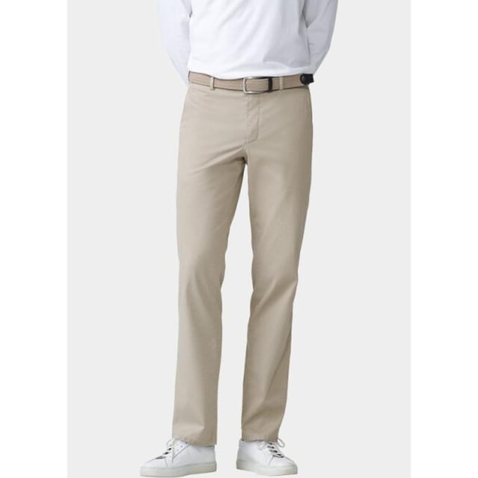 Meyer Broek Roma Subtle Stretch Summer Cotelé Beige / male