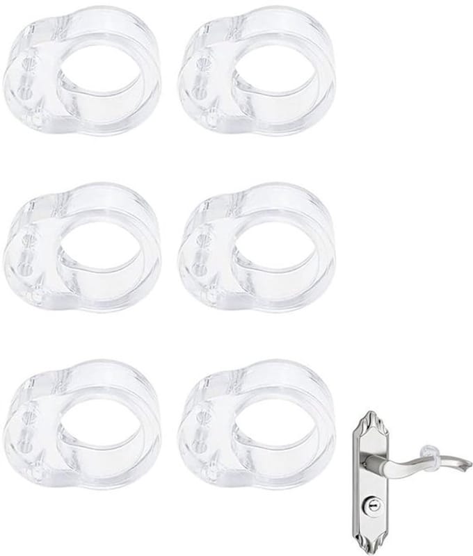 Dailygoody - Deurstopper - Transparant rubber - Zeer elastisch