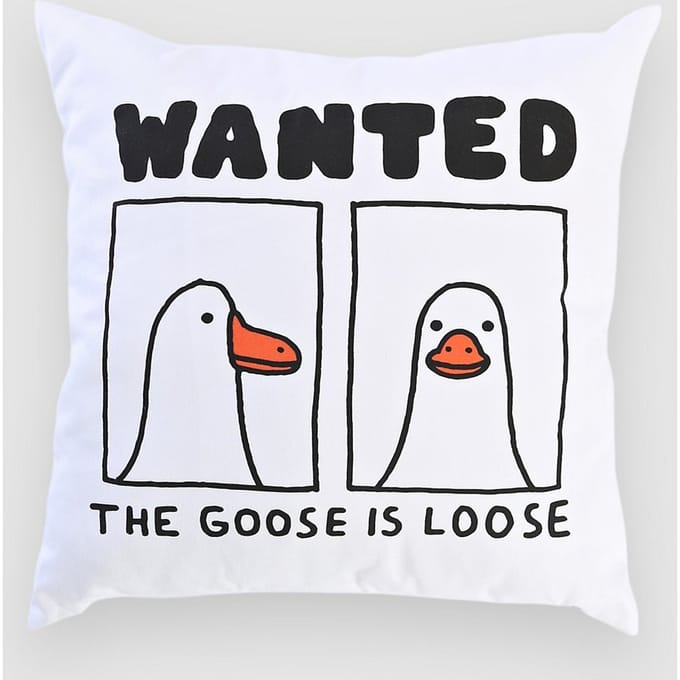 A.LAB Goose Is Loose Kussen wit