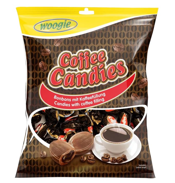 Woogie Koffiesnoepjes met Koffievulling 150 g