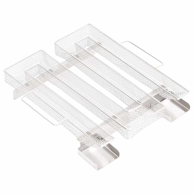 vidaXL - Rookgenerator - koud - 4-zijdig - 22,5 - cm - roestvrij - staal
