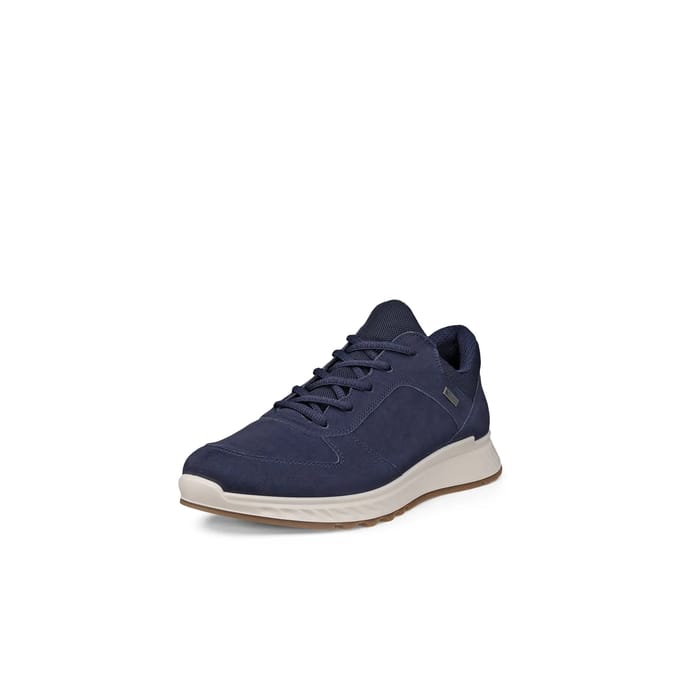 Ecco Exostride W sneakers blauw Leer - Dames
