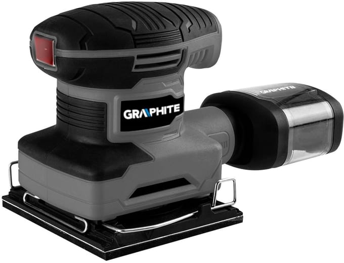 GRAPHITE 59G322 - Excenterschuurmachine - 240W - 110 x 100 mm - Antisliphandgreep