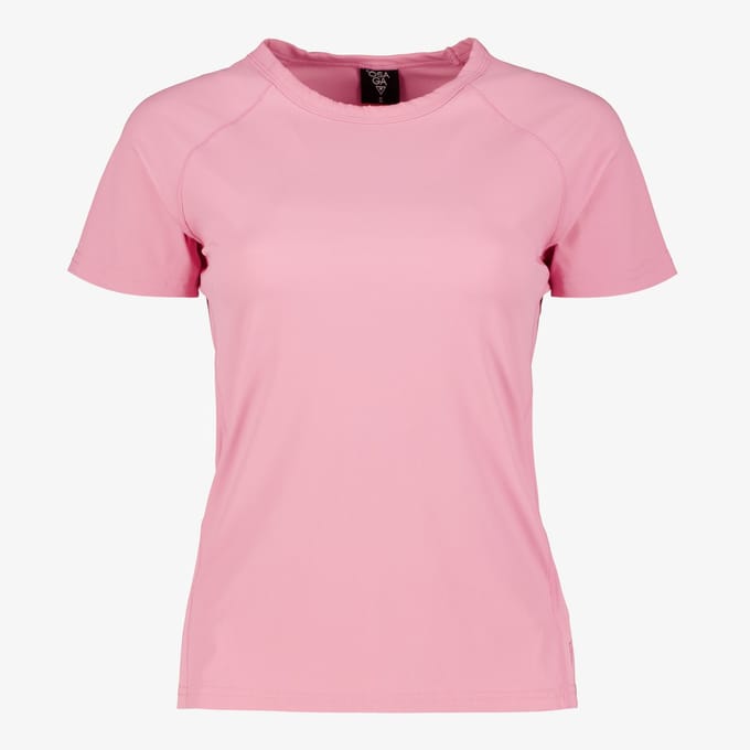 Osaga padelshirt dames roze - Maat L