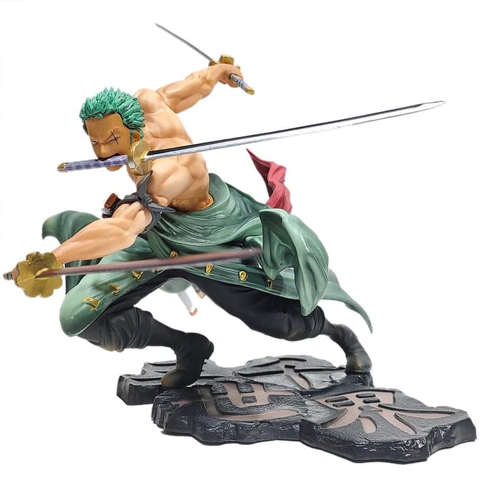 Anime One Piece Actiefiguur Roronoa Zoro Drie-Blad Sa-Maximum Manga Anime Figuren Beeldenset Model Speelgoed Voor Kinderen
