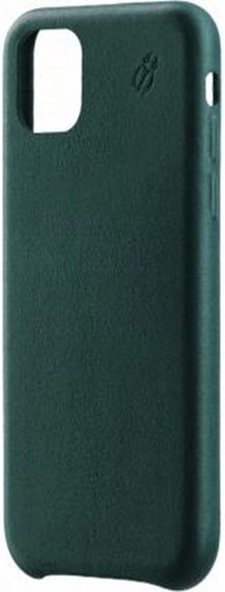 BeetleCase, Hoesje geschikt voor iPhone 11 Pro Max - Leer, Groen