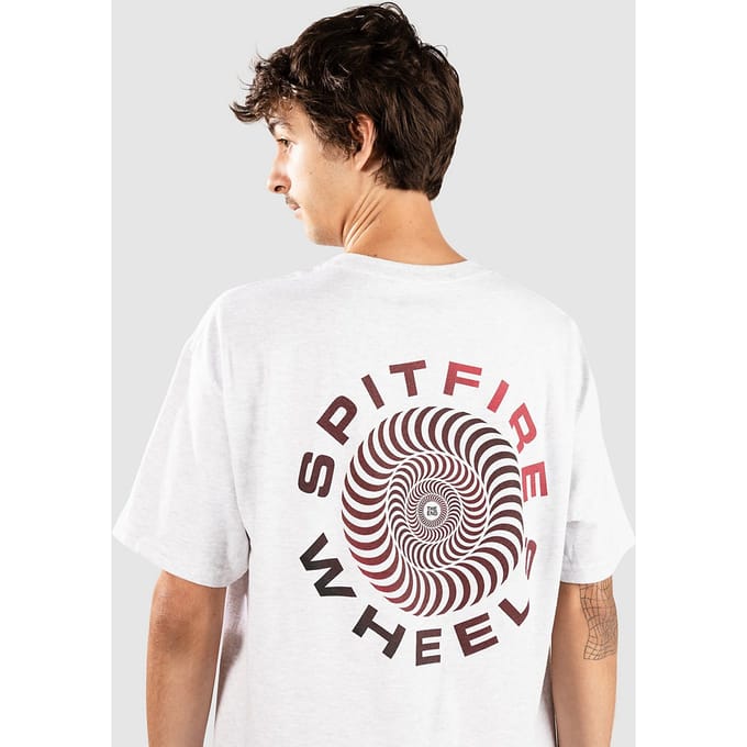Spitfire Classic '87 Swirl Fade Fill T-Shirt grijs