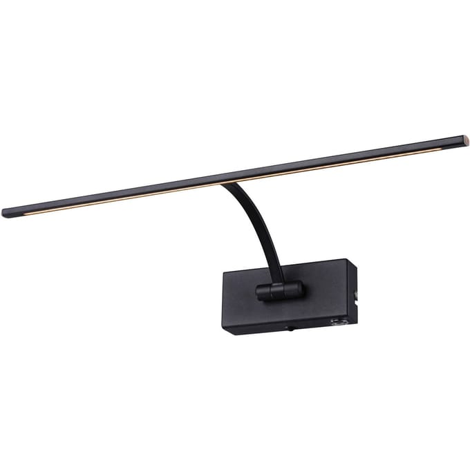 Freelight LED wandlamp Matisse, breedte 45 cm, zwart