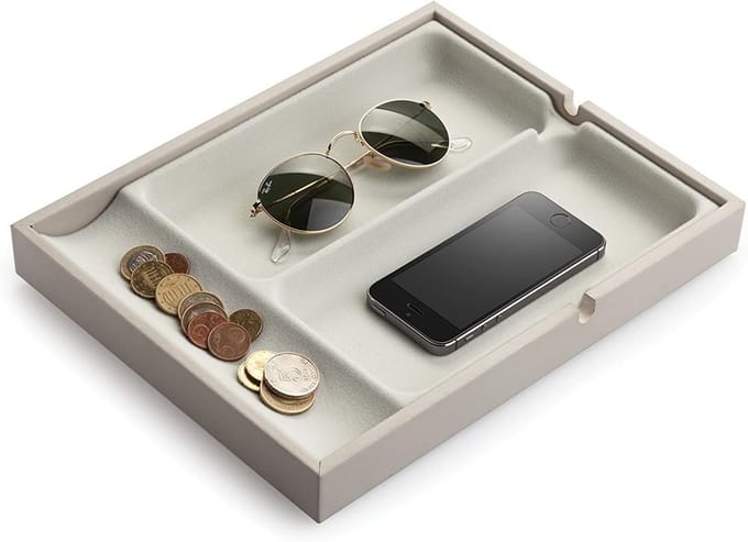 Sonorous Park & Charge Duo stylowy organizer przybornik - Akcesoria do Ipada, tablet, smartfon, Sonorous beige
