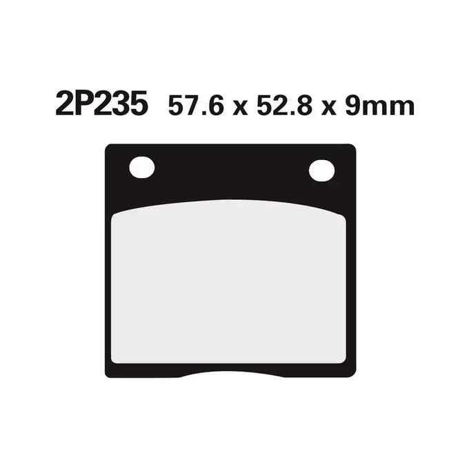 Semimetalen remblok Nissin 235NS