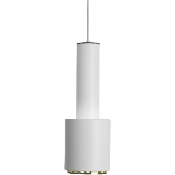Artek - A110 hanglamp Hand Grenade - wit - wit - Ring Messing