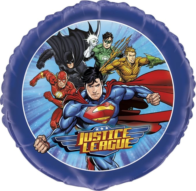 UNIQUE - Aluminium Justice League ballon - Decoratie > Ballonnen