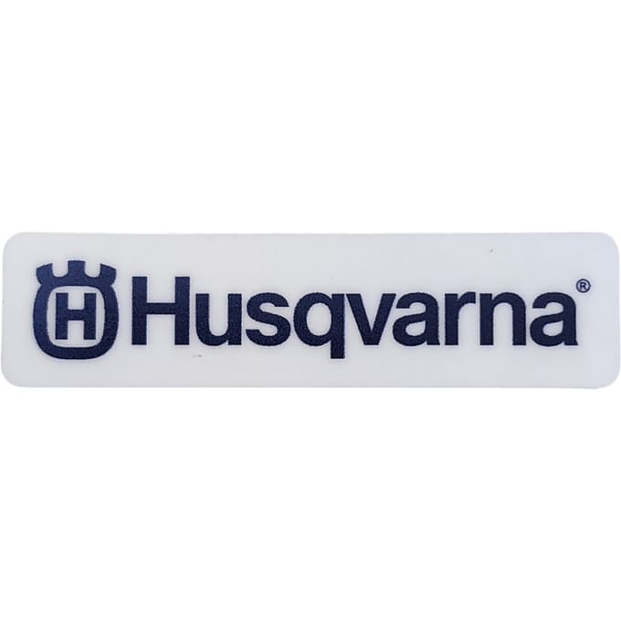 Husqvarna sticker husqvarna logo lang