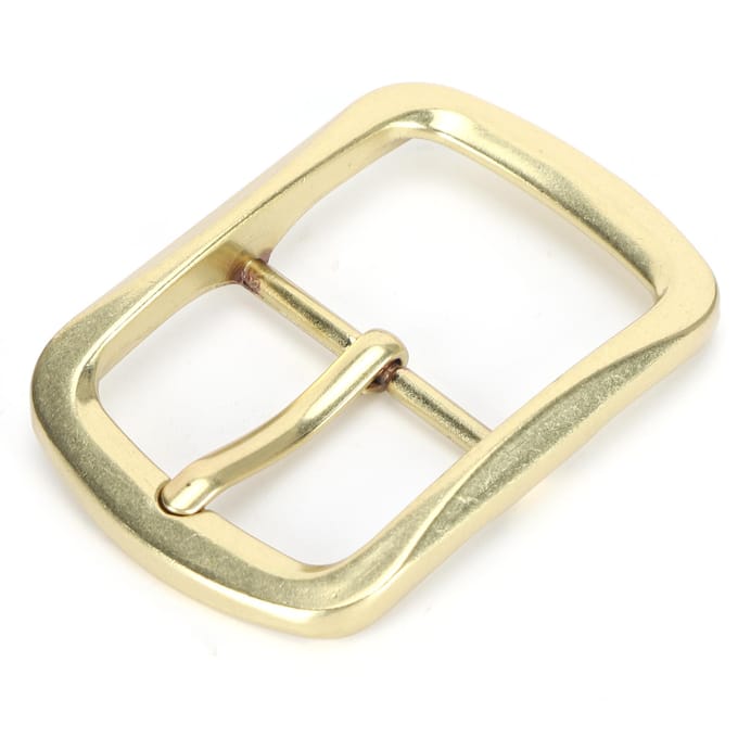 Riemgesp Messing Retro Verwijderbare Enkele Prik Tailleband Sluiting Versteller Accessoires type C beige
