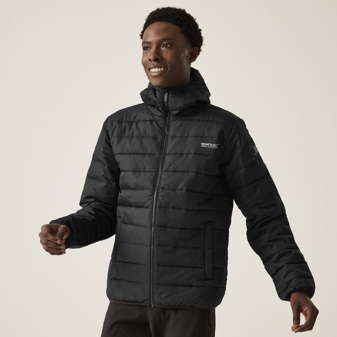 Regatta Heren Helfa Geïsoleerde Warme Gequiltte Hooded Jakket