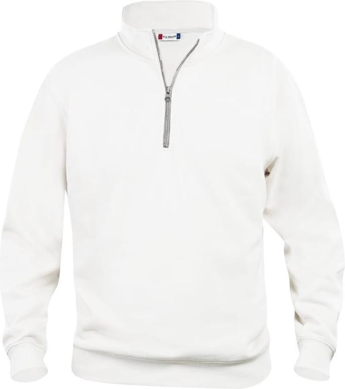 Clique Basic Half Zip 021033 - Wit - XS