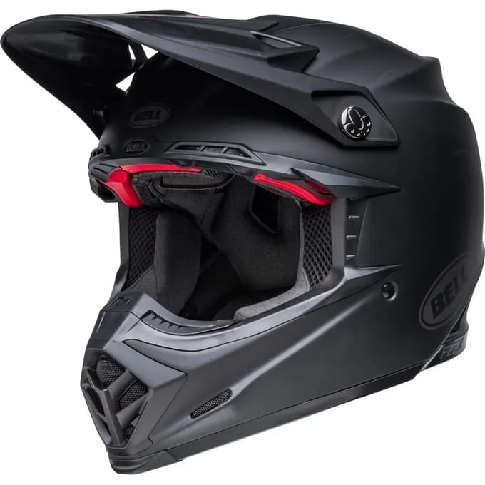 Bell Moto-9S Flex Solid Mat Zwart Integraalhelm - Helm