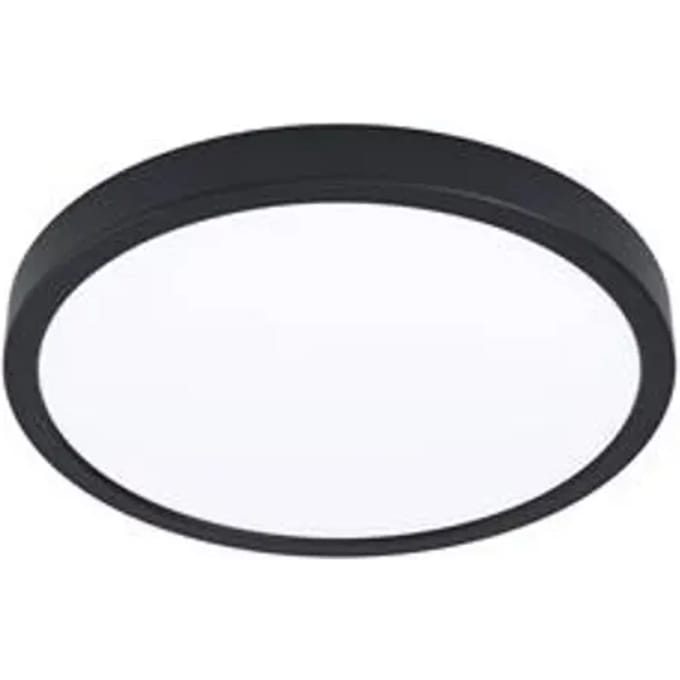Eglo Led Plafondlamp Zigbee Flueva Ip44 Zwart Diam. 285mm