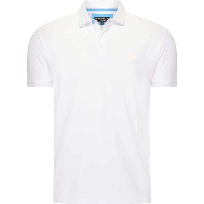 Norlund - Heren Polo SS Paladin Polo - Wit - Maat L