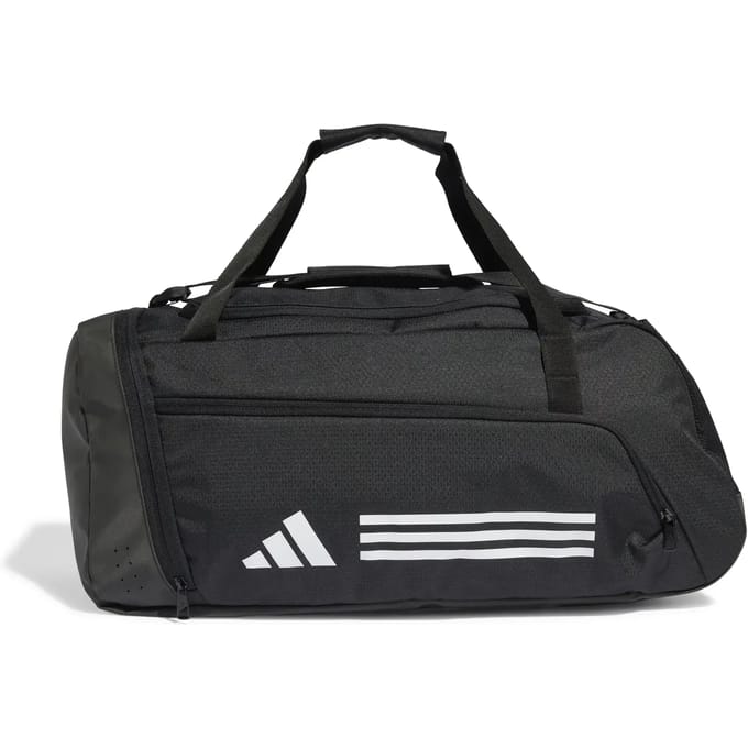 adidas Performance Essentials 3-Stripes Duffeltas Medium - Unisex - Zwart