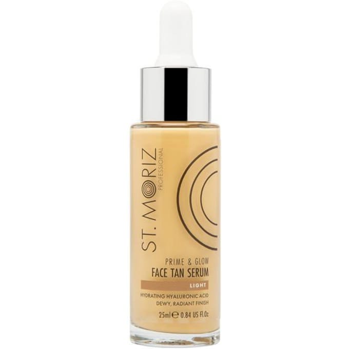 St. Moriz Professional Prim &amp; Glow Face Tan Serum Light 25 ml