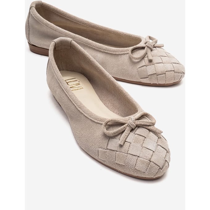 Nopos Leren Cap Toe Ballerina