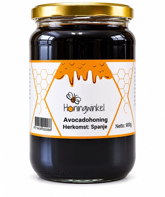 Avocadohoning 900g Spanje Honingwinkel (vloeibaar)